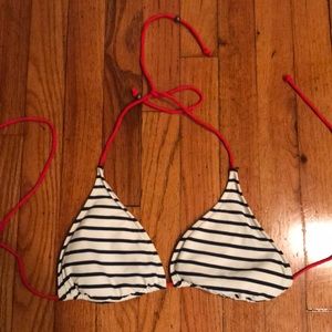 Red white and blue Bikini top